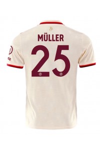 Bayern Munich Thomas Muller #25 Voetbaltruitje 3e tenue 2024-25 Korte Mouw